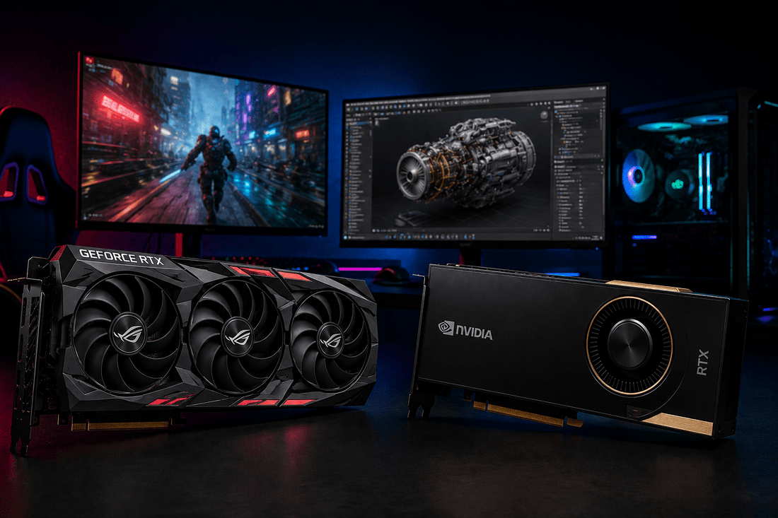 Gaming GPUs vs Workstation GPUs: Understanding the Key Differences - Pakshal Impex