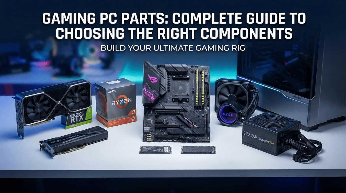 Gaming PC Parts: Complete Guide to Choosing the Right Components - Pakshal Impex