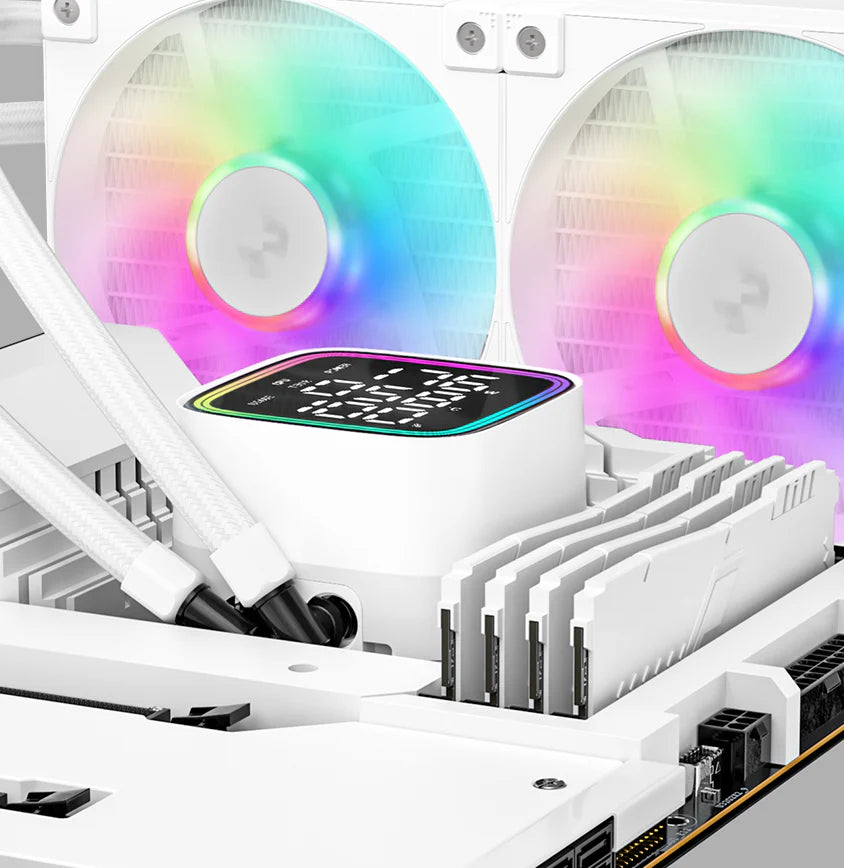 DeepCool LE240 WH V2 240mm CPU Liquid Cooler (White)
