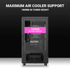 Ant Esports Chassis 205 MINI 6F Black ( Chassis Without Power Supply )