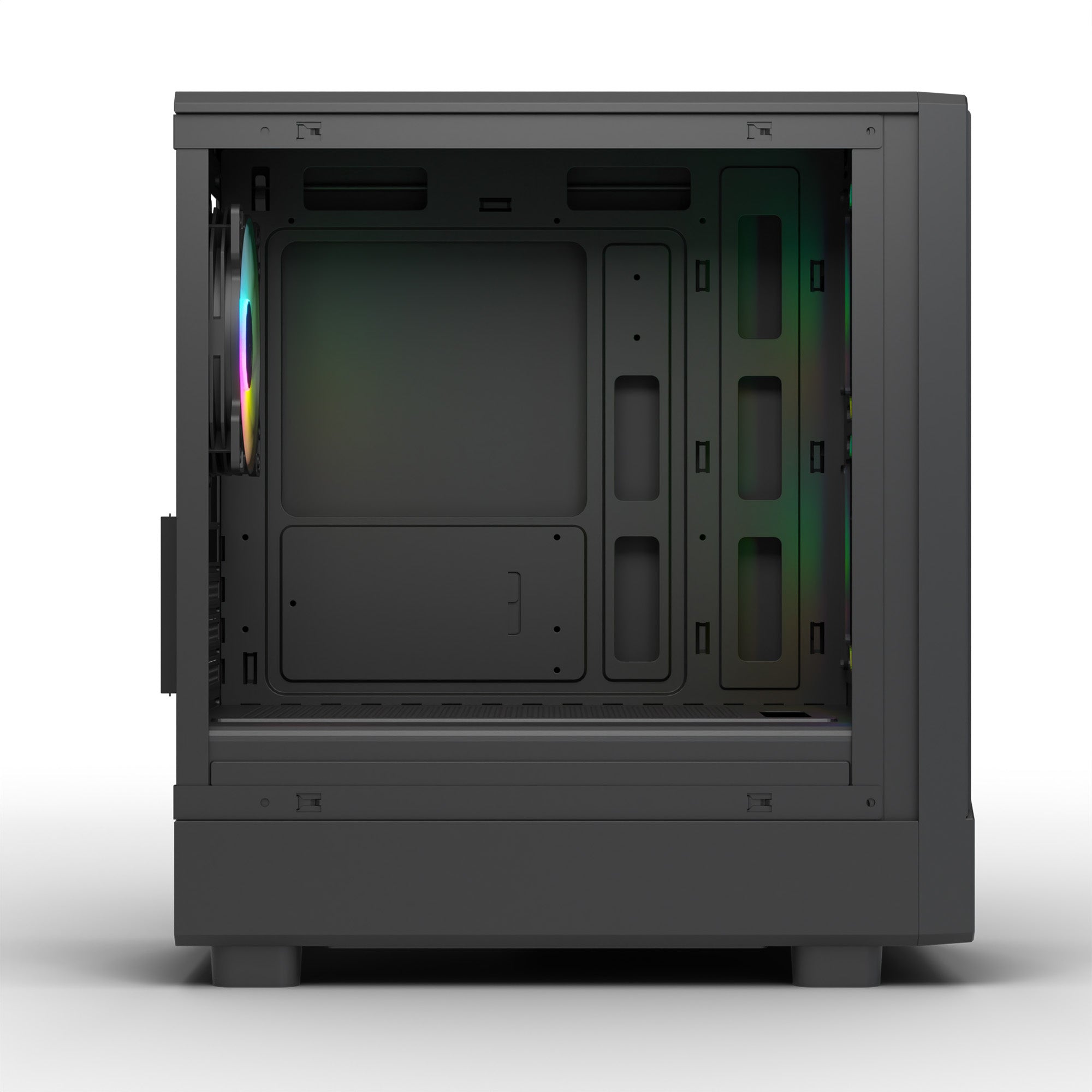 Ant Esports Chassis 205 MINI 6F Black ( Chassis Without Power Supply )
