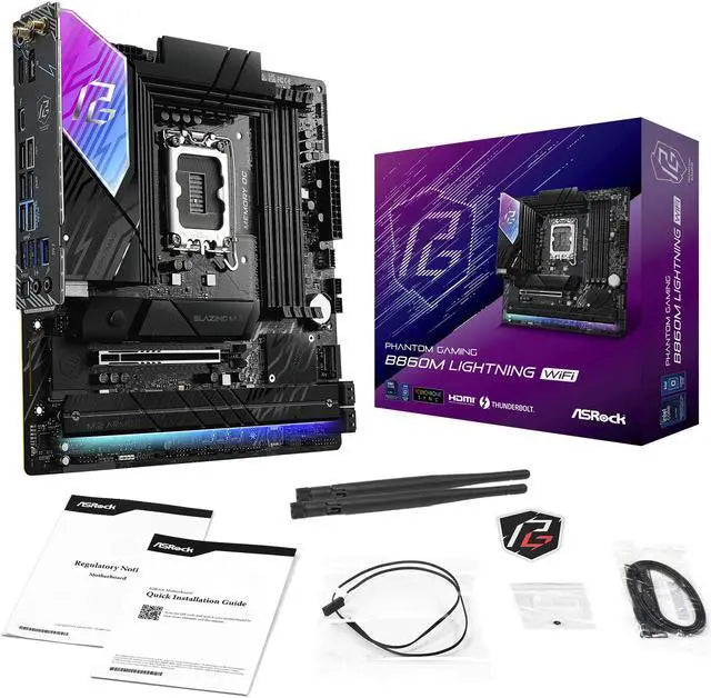 ASROCK PHANTOM GAMING B860 Lightning WiFi