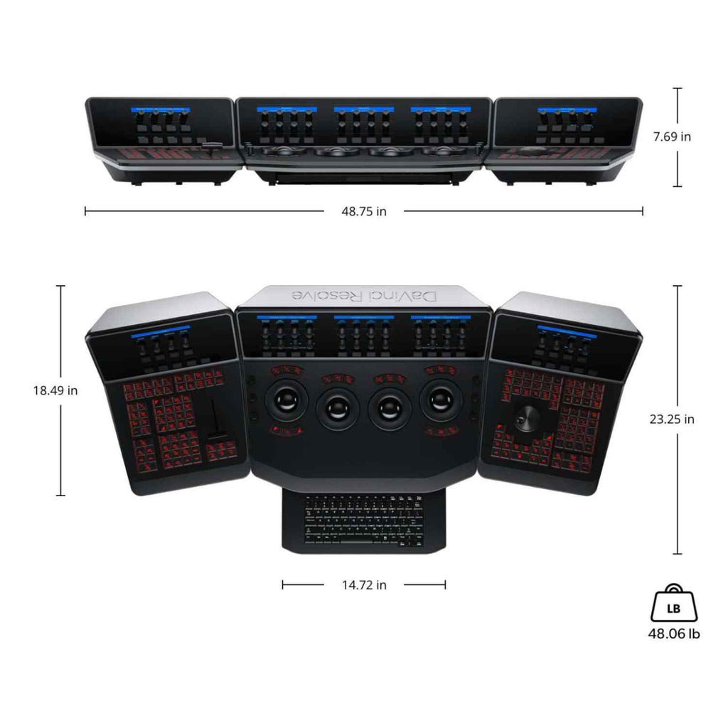 Davinci Resolve Advanced Panel