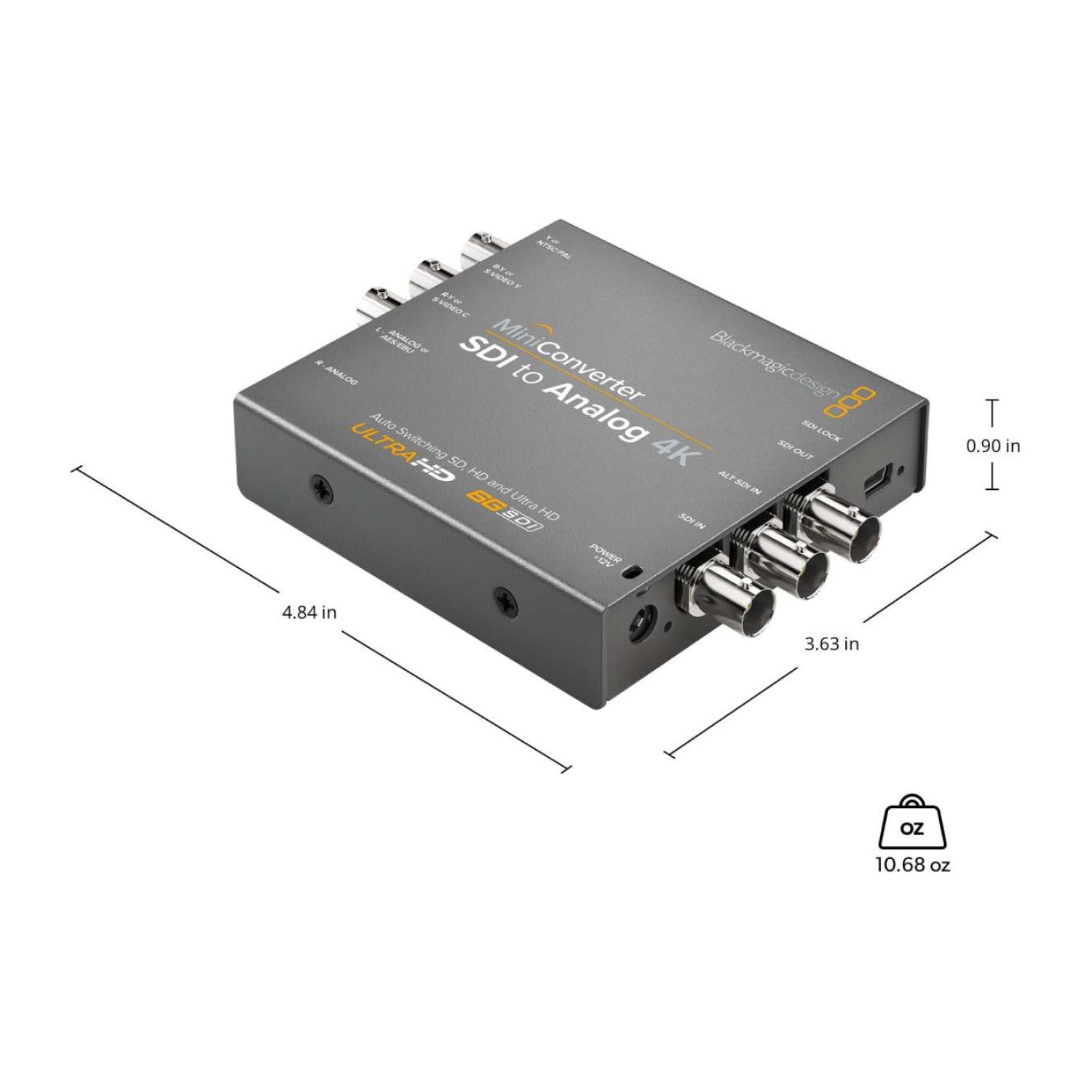 Mini Converter SDI To Analog 4K