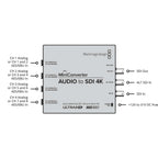 Mini Converter Audio To SDI 4K