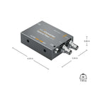 Mini Converter Optical Fiber 12G