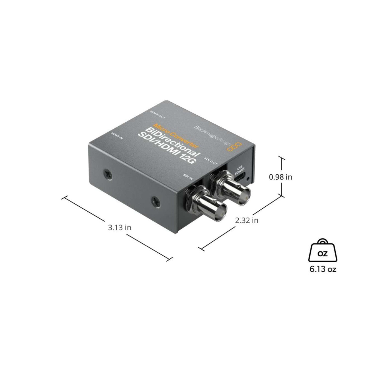 Micro Converter BiDirectional SDI/HDMI 12G