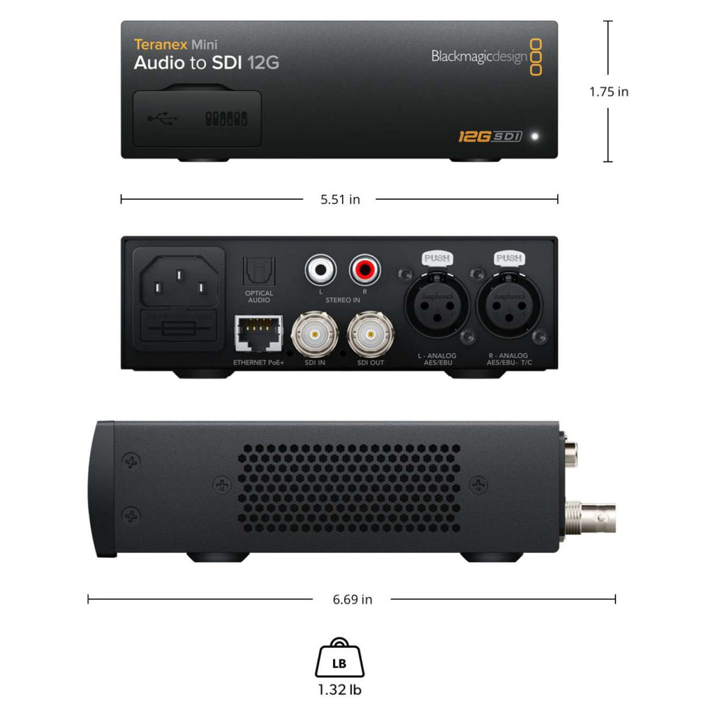 Teranex Mini Audio To SDI 12G