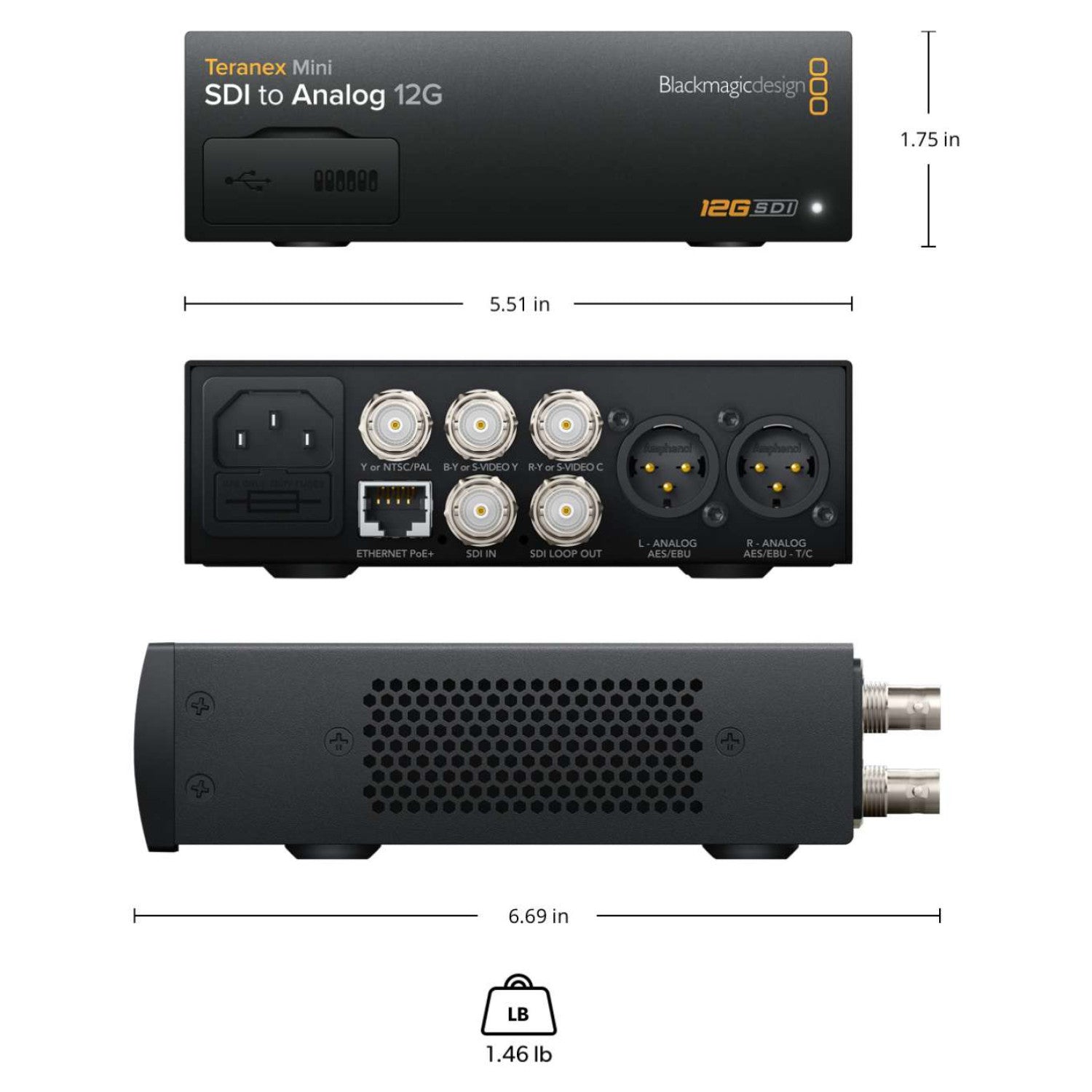 Teranex Mini SDI To Analog 12G