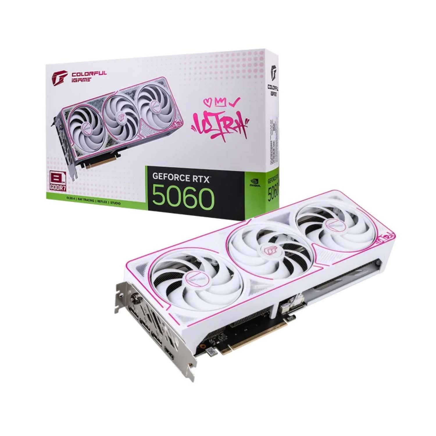 RTX 5060 8GB COLORFUL ULTRA WHITE OC