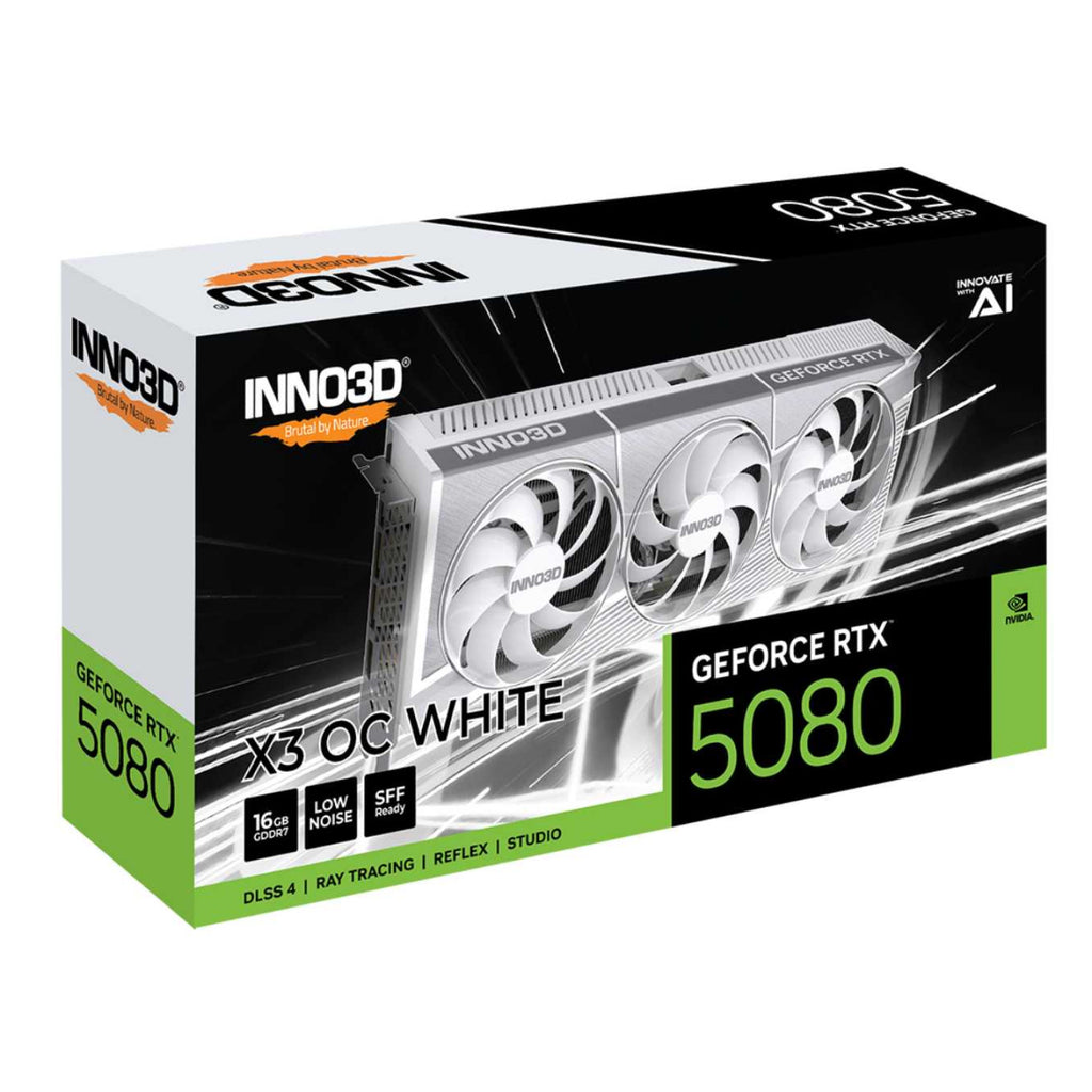 RTX 5080 16GB INNO3D X3 OC WHITE