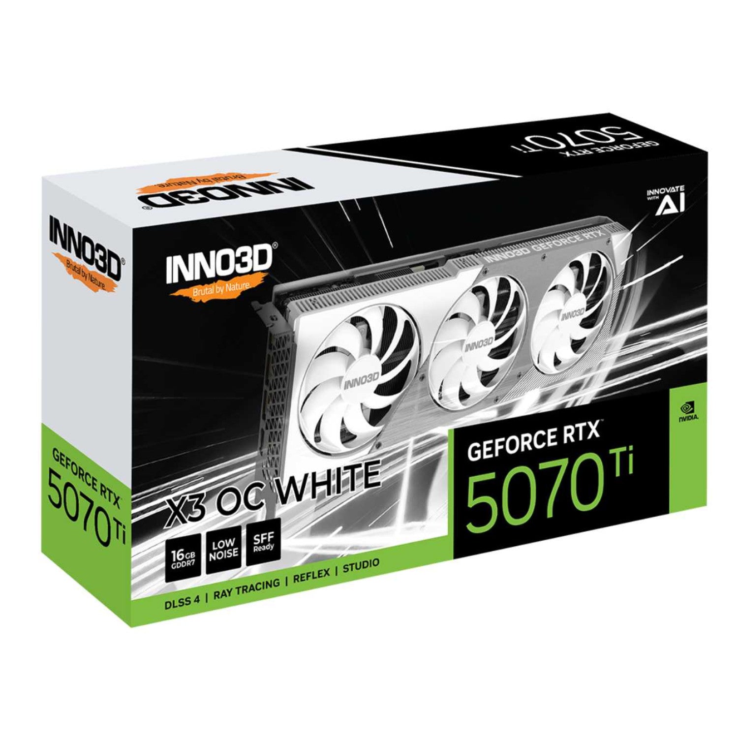 RTX 5070 Ti 16GB INNO3D X3 OC WHITE