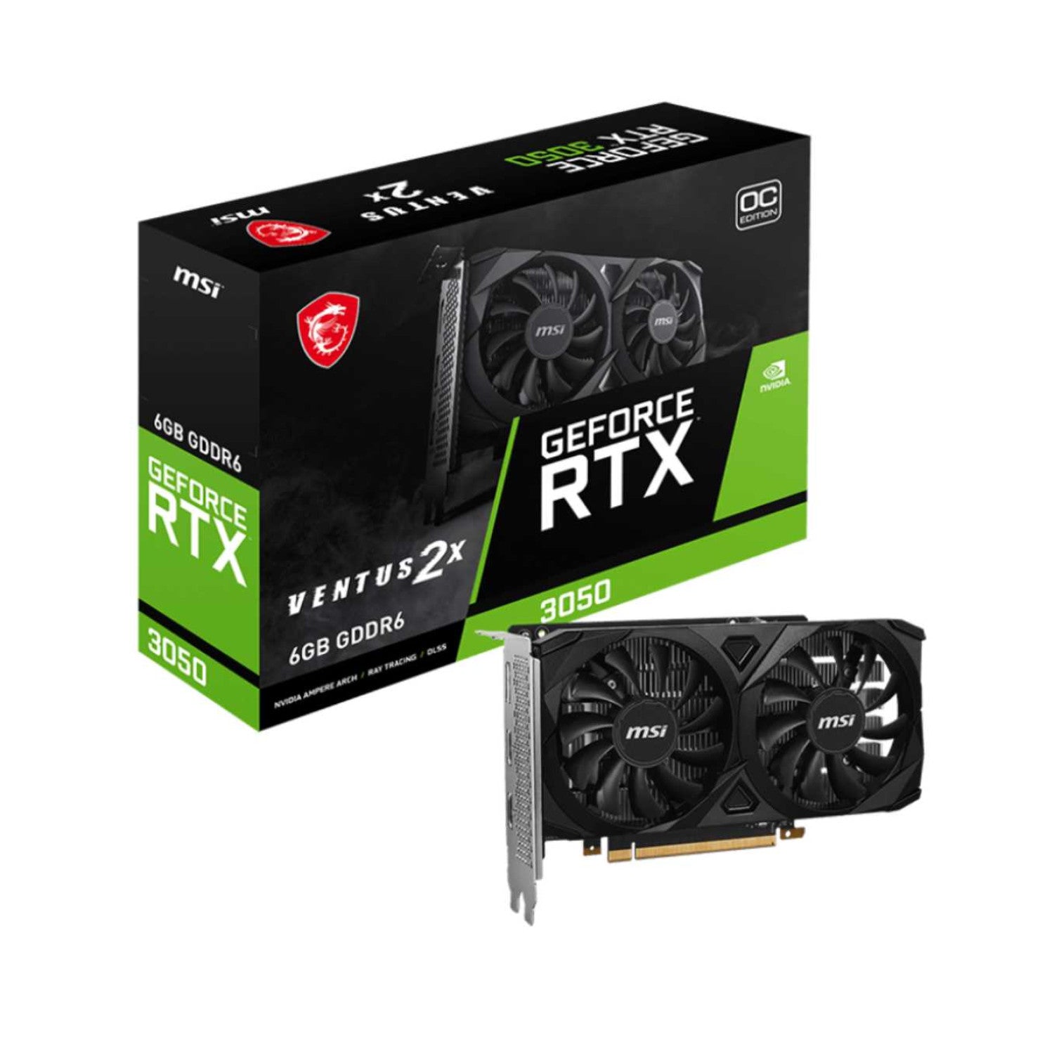 RTX 3050 6GB MSI VENTUS XS OC