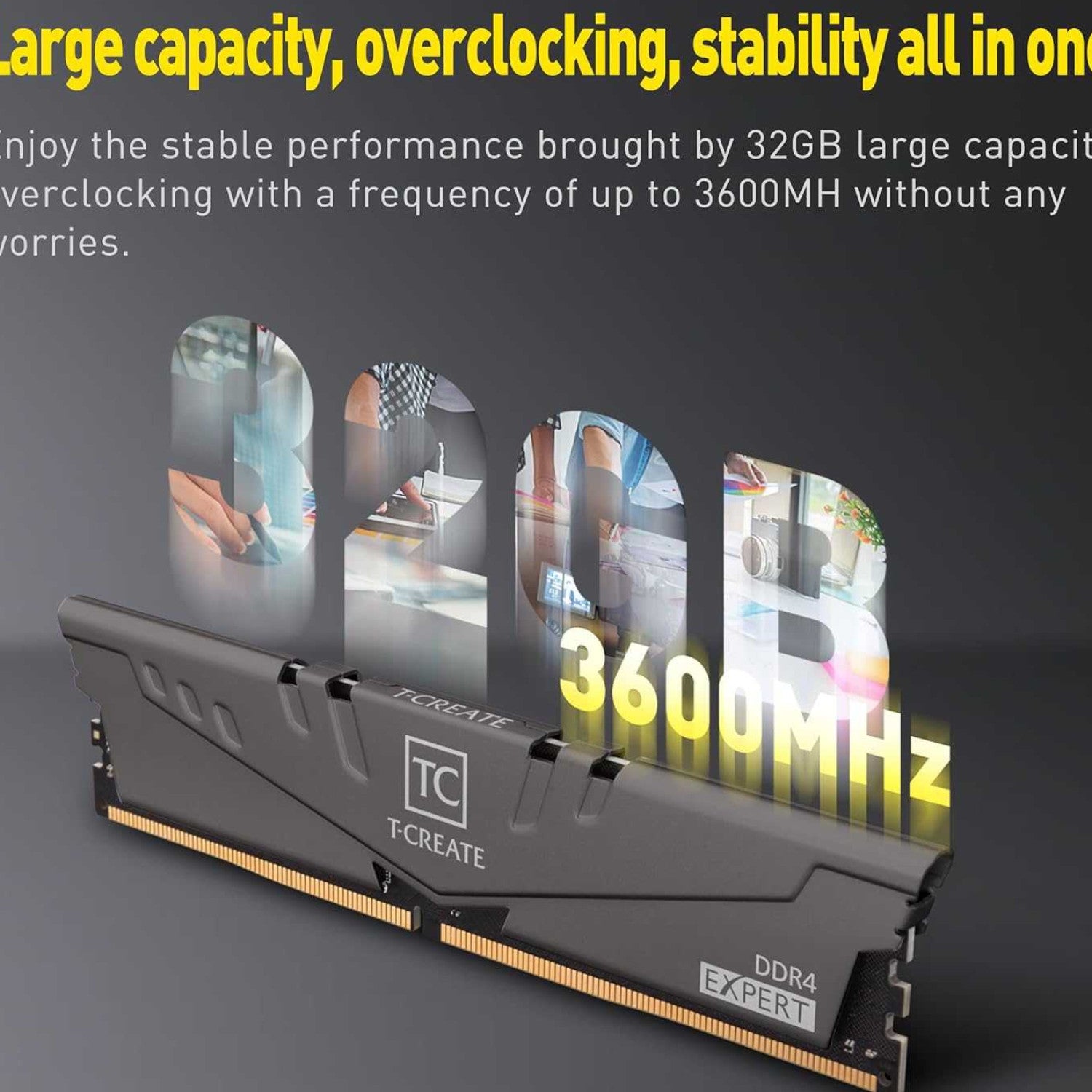 TeamGroup T-Create Expert 32GB (2x16GB) 3200MHz DDR4