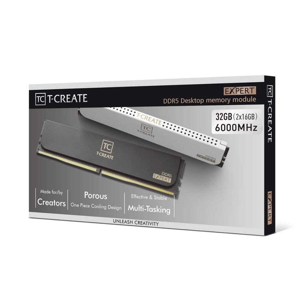 TeamGroup T-Create Expert 2x16GB 6000MHz White 32GB DDR5