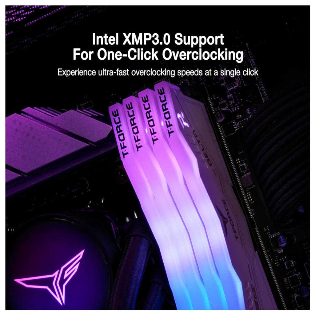TeamGroup T-Force Delta RGB 2x16GB 3200MHz DDR4 White