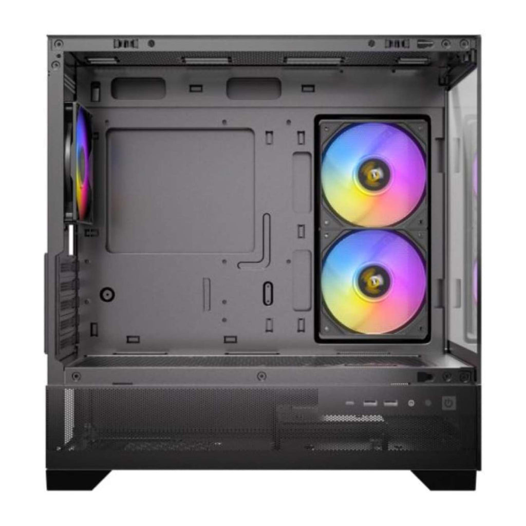 Antec CX500M RGB Mid Tower PC Case Black 270 Degree Panoramic Tempered Glass MATX