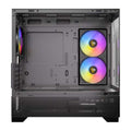 Antec CX500M RGB Mid Tower PC Case Black 270 Degree Panoramic Tempered Glass MATX