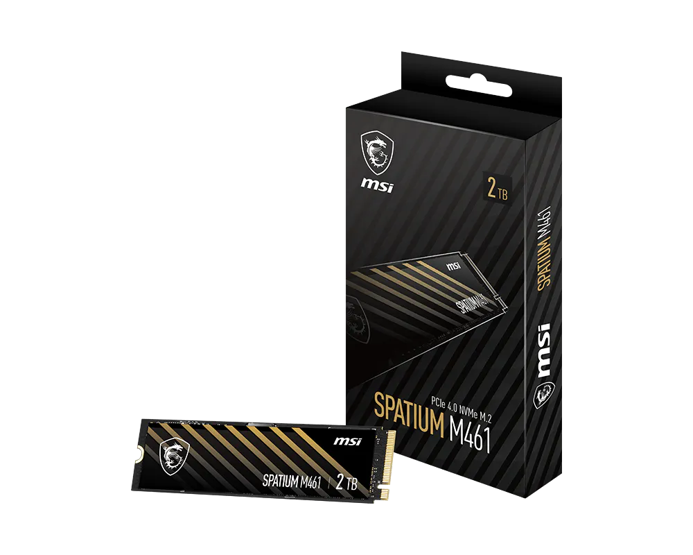 MSI SPATIUM M461 PCIe 4.0 NVMe M.2 1TB