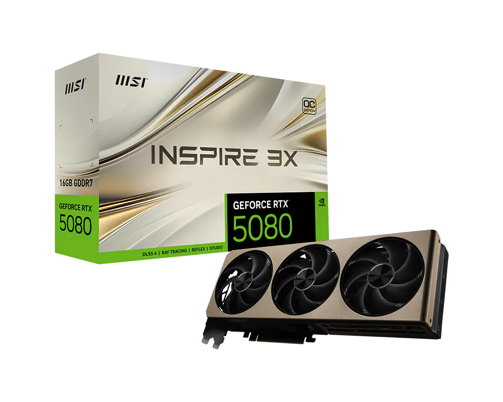 GeForce RTX 5080 16G INSPIRE 3X OC