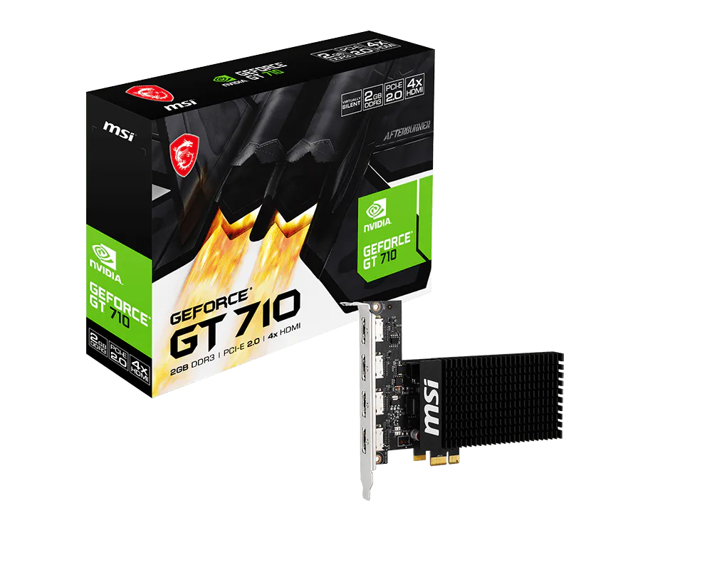 MSI GT 710 2GD3H 4HDMI