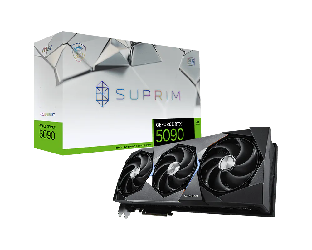 MSI GeForce RTX 5090 32G SUPRIM SOC