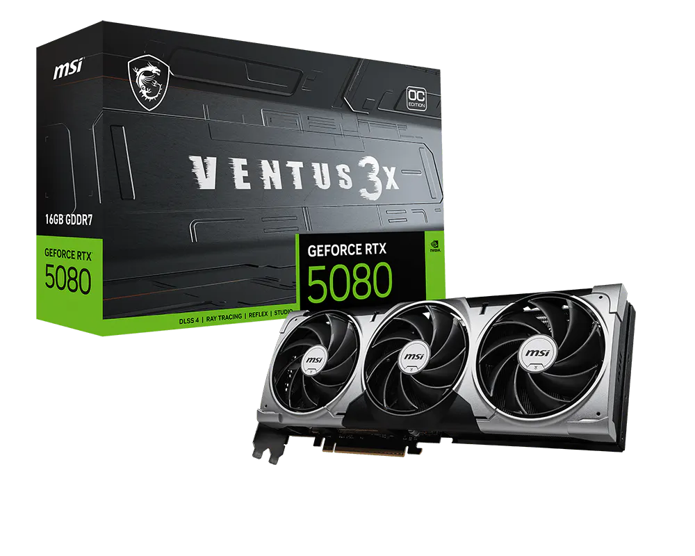 GeForce RTX 5080 16G VENTUS 3X OC