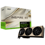 GeForce MSI RTX 5070 Ti 16G INSPIRE 3X OC PLUS