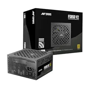 ANT ESPORTS 80+ GOLD 650 WATTS SMPS - FG650V2