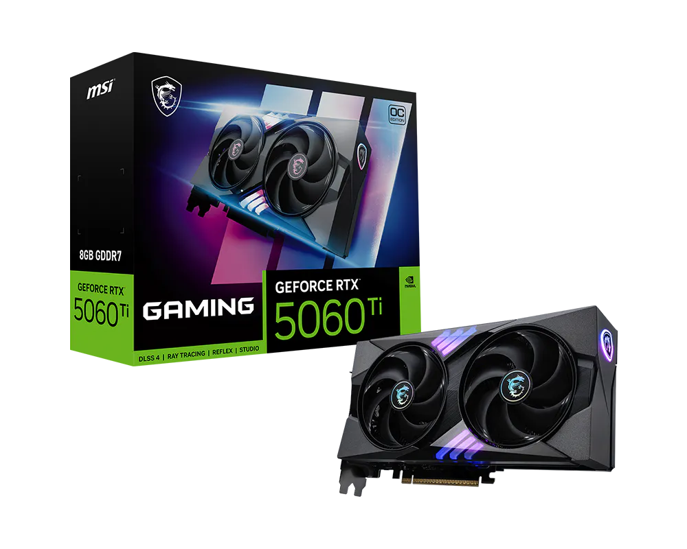 MSI GeForce RTX 5060 Ti 8G GAMING OC