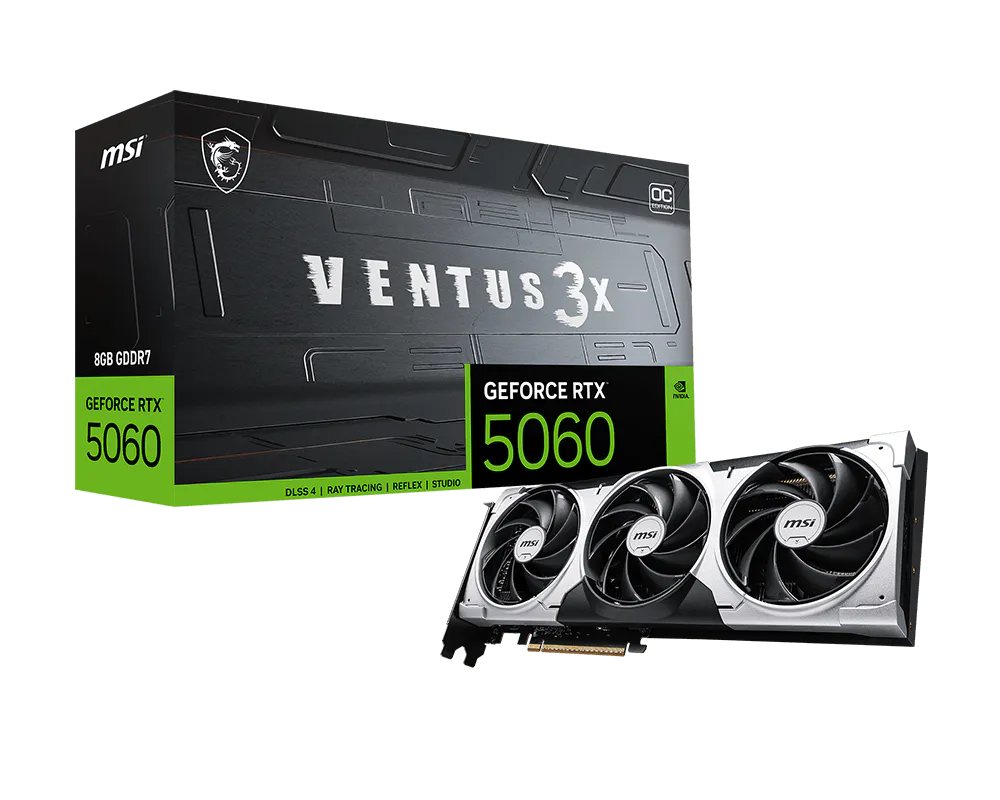 MSI GeForce RTX 5060 8G VENTUS 3X OC