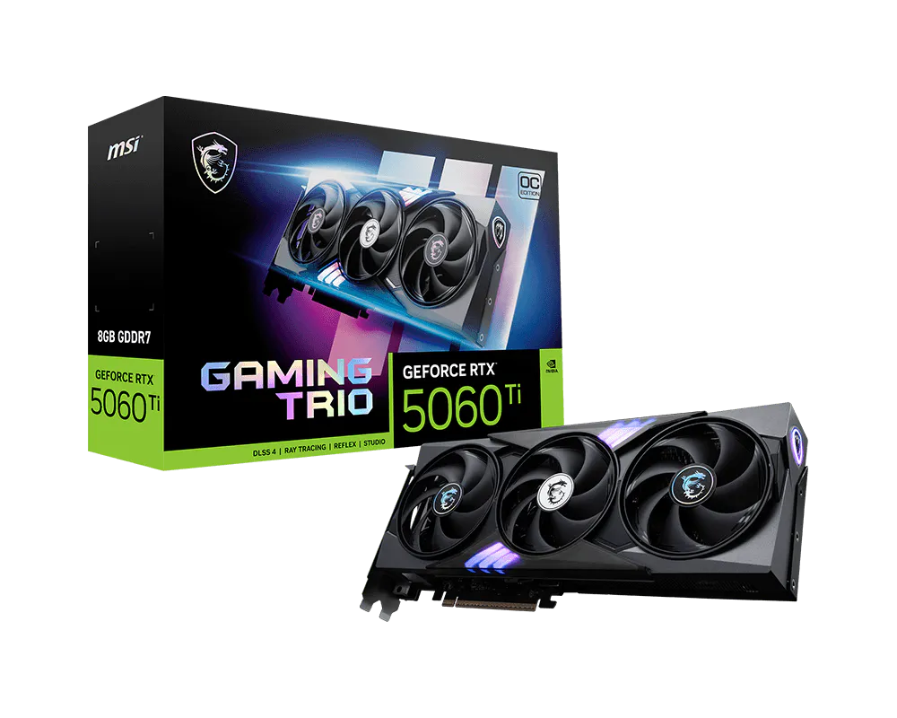 MSI GeForce RTX 5060 Ti 8G GAMING TRIO OC