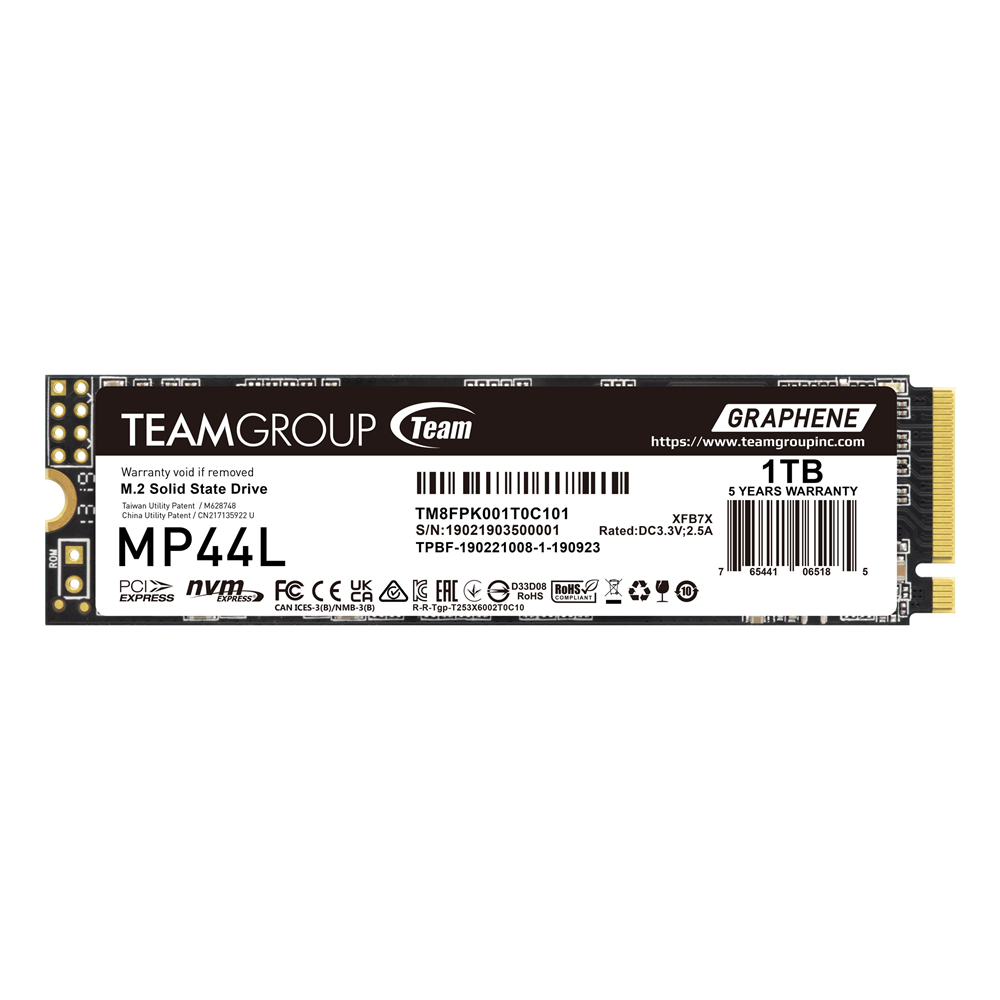 TEAMGROUP MP44L 1TB NVME GEN 4