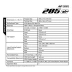 Ant Esports Chassis 205 Air White ( Chassis Without Power Supply )
