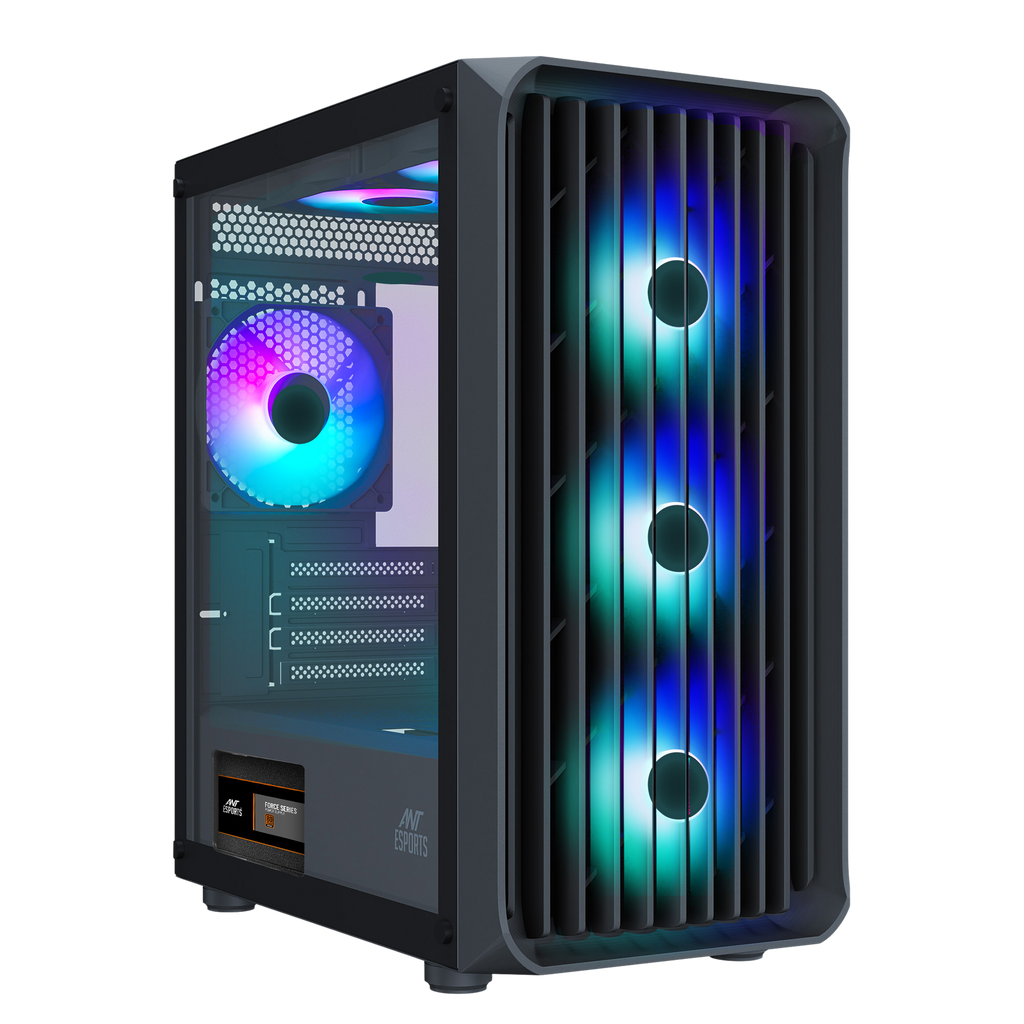 Ant Esports Chassis 205 MINI 6F Black ( Chassis Without Power Supply )
