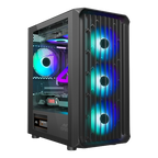 Ant Esports Chassis 205 Air Black ( Chassis Without Power Supply )