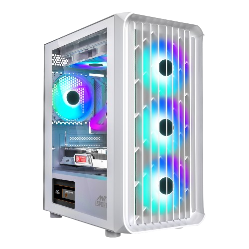 Ant Esports Chassis 205 Air White ( Chassis Without Power Supply )