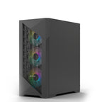Ant Esports Chassis ICE 270M 6F with Mesh Front Panel & 6 Fans - Black ( Chassis Without Power Supply)