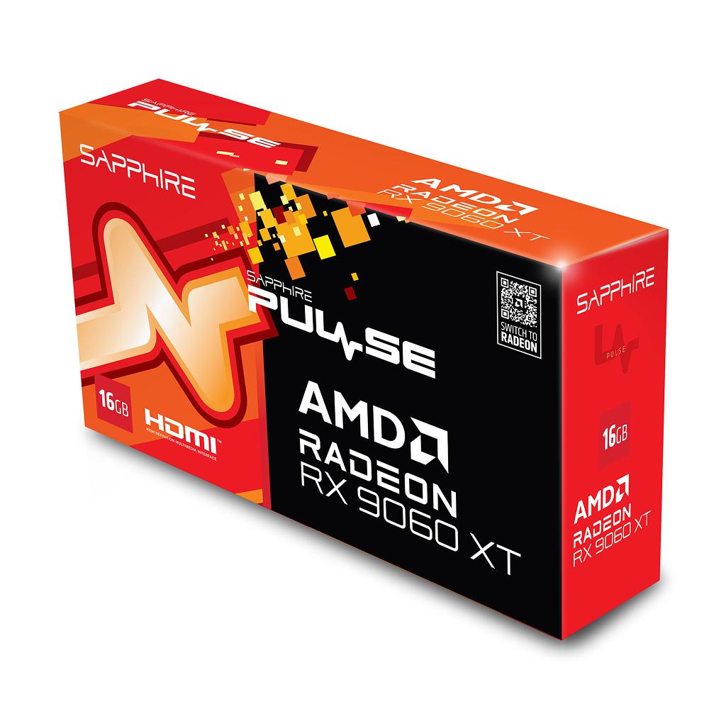 Sapphire AMD RADEON RX 9060XT 16GB PULSE