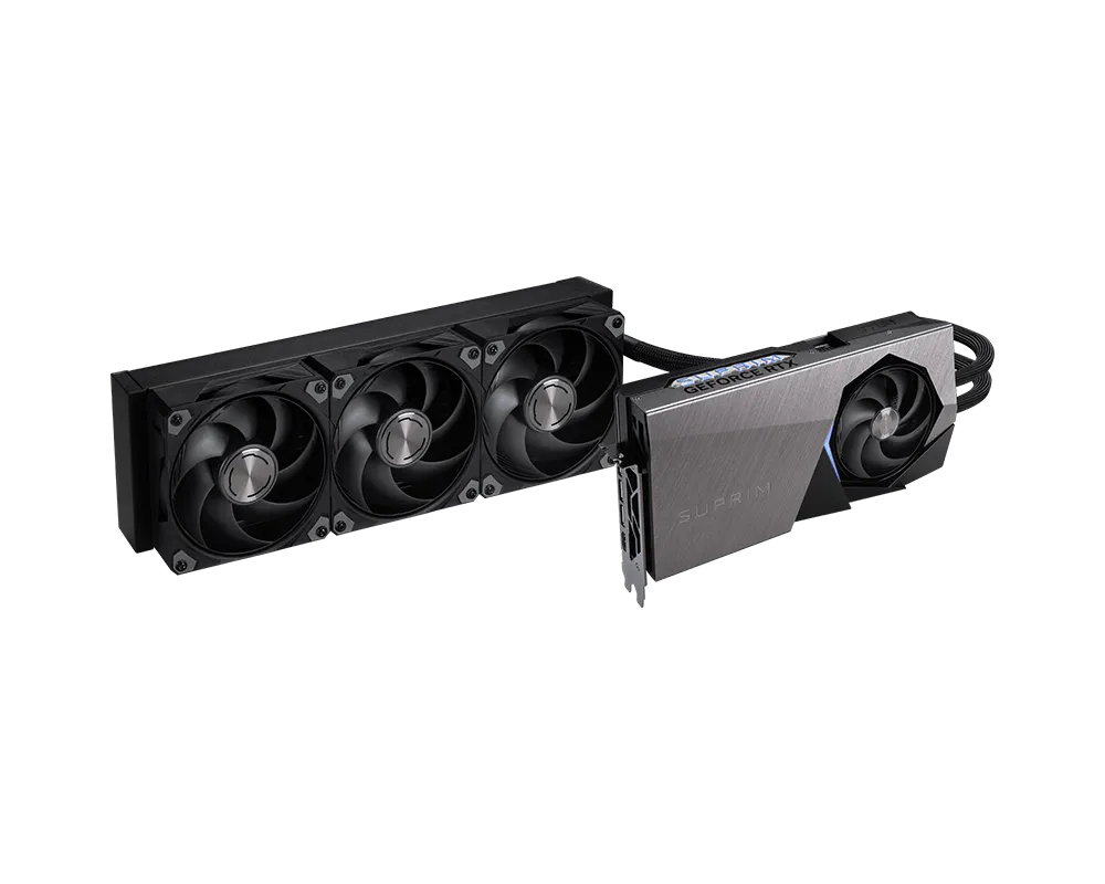 MSI GeForce RTX 5080 16G SUPRIM LIQUID SOC