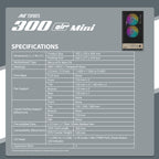 Ant Esports Chassis 300 Air Mini Black ( Chassis Without PSU )
