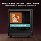 Ant Esports Chassis 300 Air Mini Black ( Chassis Without PSU )