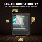 Ant Esports Chassis 300 Air Mini Black ( Chassis Without PSU )