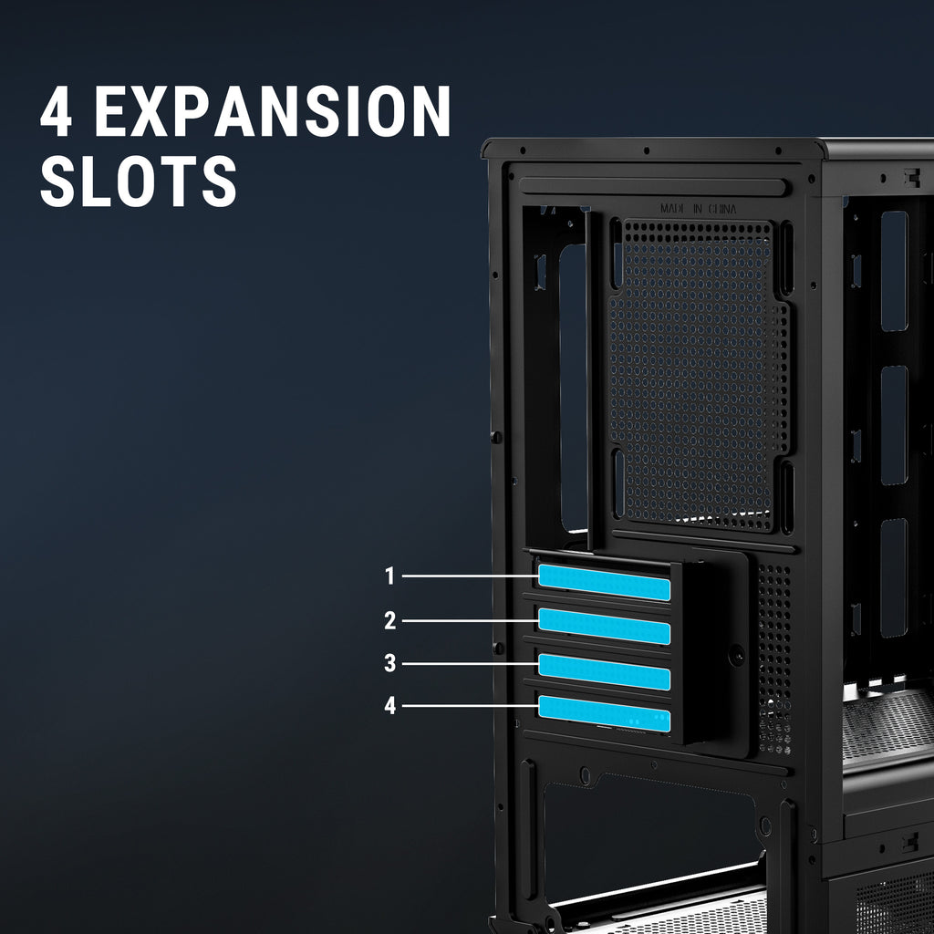 Ant Esports Chassis 300 Air Mini Black ( Chassis Without PSU )
