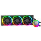 Ant Esports ICE Chroma 360mm ARGB AM5/LGA1851 Black AIO Liquid Cooler