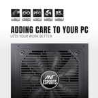 ANT ESPORTS 80+ GOLD 650 WATTS SMPS - FG650V2