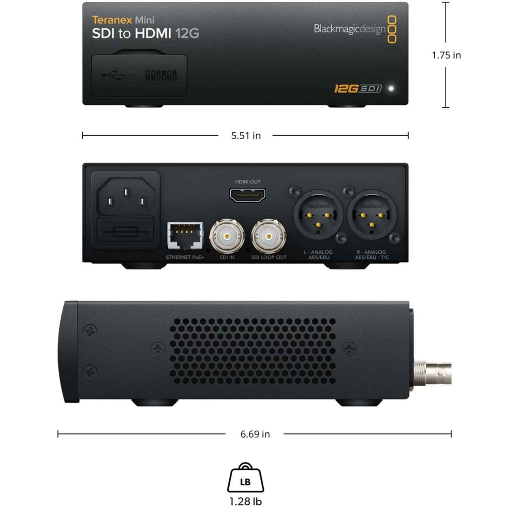 Teranax Mini-Hdmi To Sdi 12G