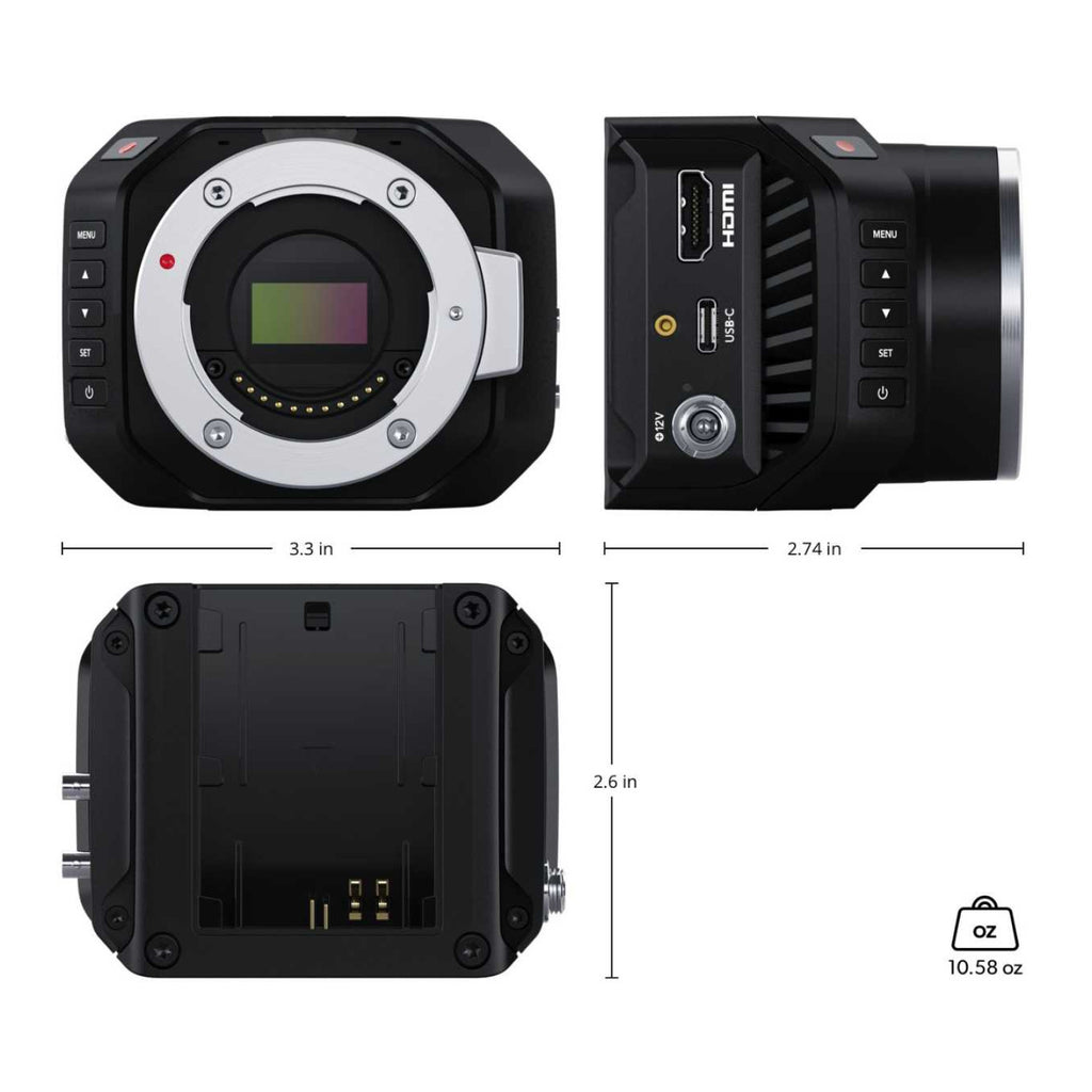Blackmagic Micro Studio Camera 4K G2