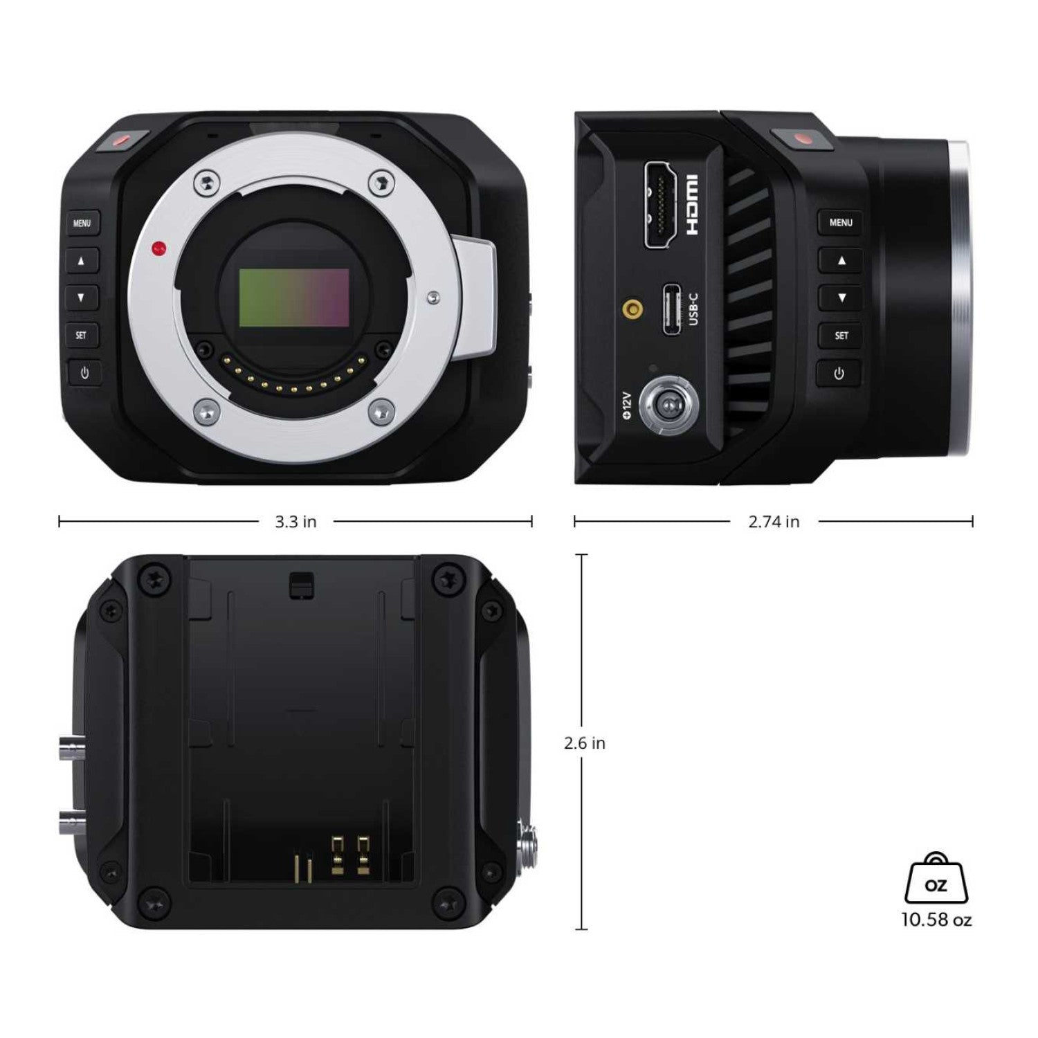 Blackmagic Micro Studio Camera 4K G2