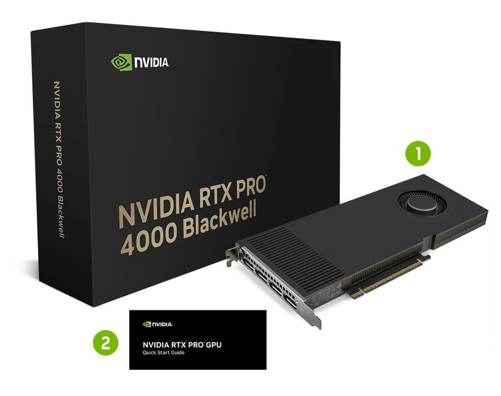 NVIDIA RTX PRO 4000 BLACKWELL 24GB